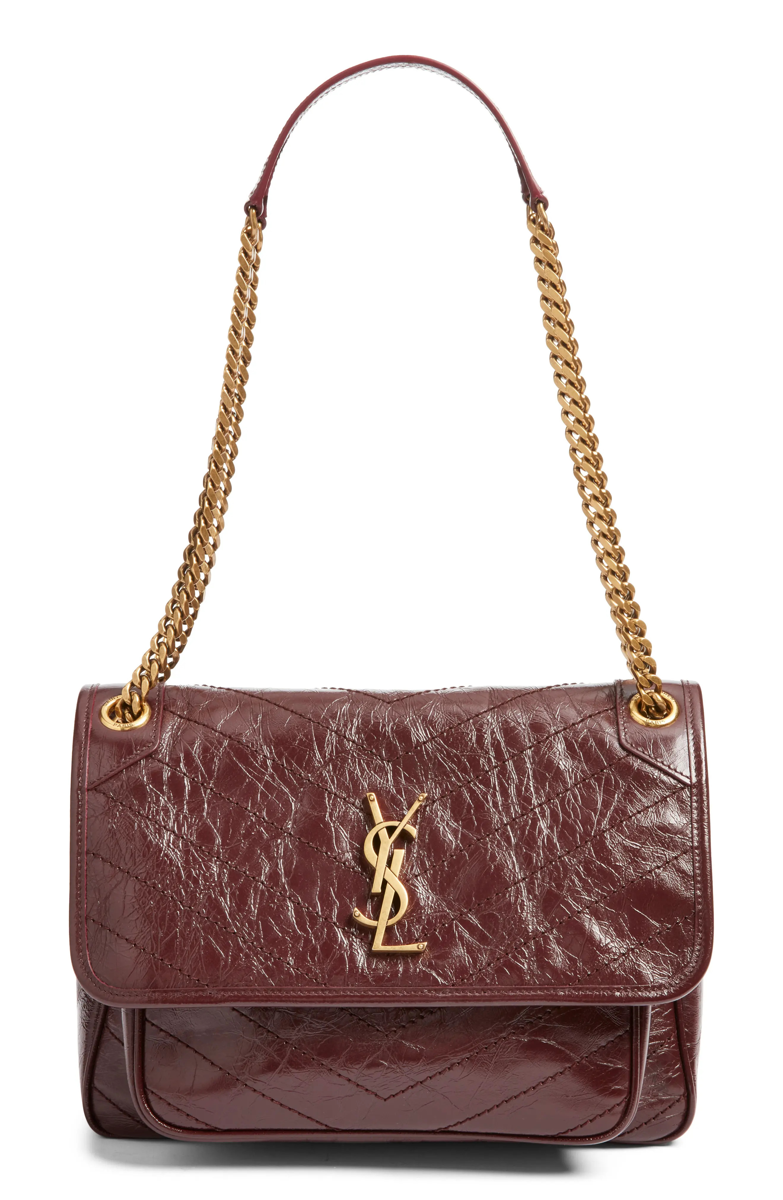 Saint Laurent Medium Niki Leather Shoulder Bag (Women) | Nordstrom | Nordstrom