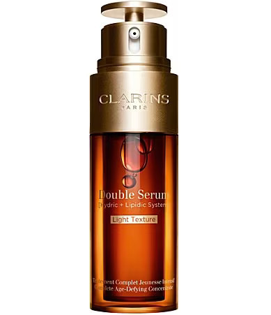 Clarins Double Serum Light Texture Firming and Smoothing Anti-Aging Concentrate - 1.6 oz. | Dillard's