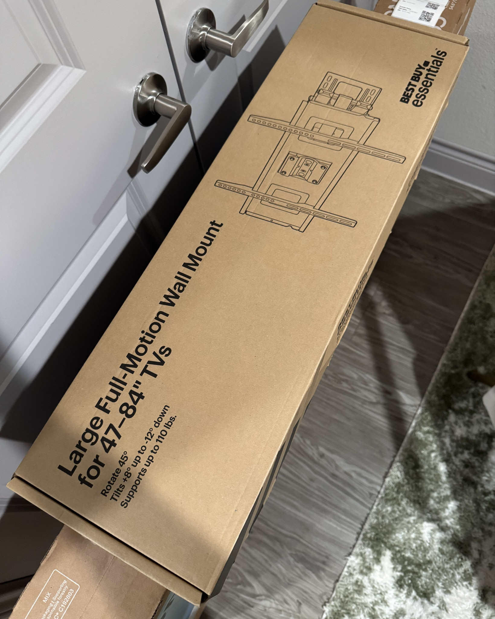 Haven’t mounted it yet, but I needed a full-motion mount for my studio so I can pull it out and swivel it toward the kitchen when I’m cooking or watching from bed.

#LTKFindsUnder100 #LTKHome