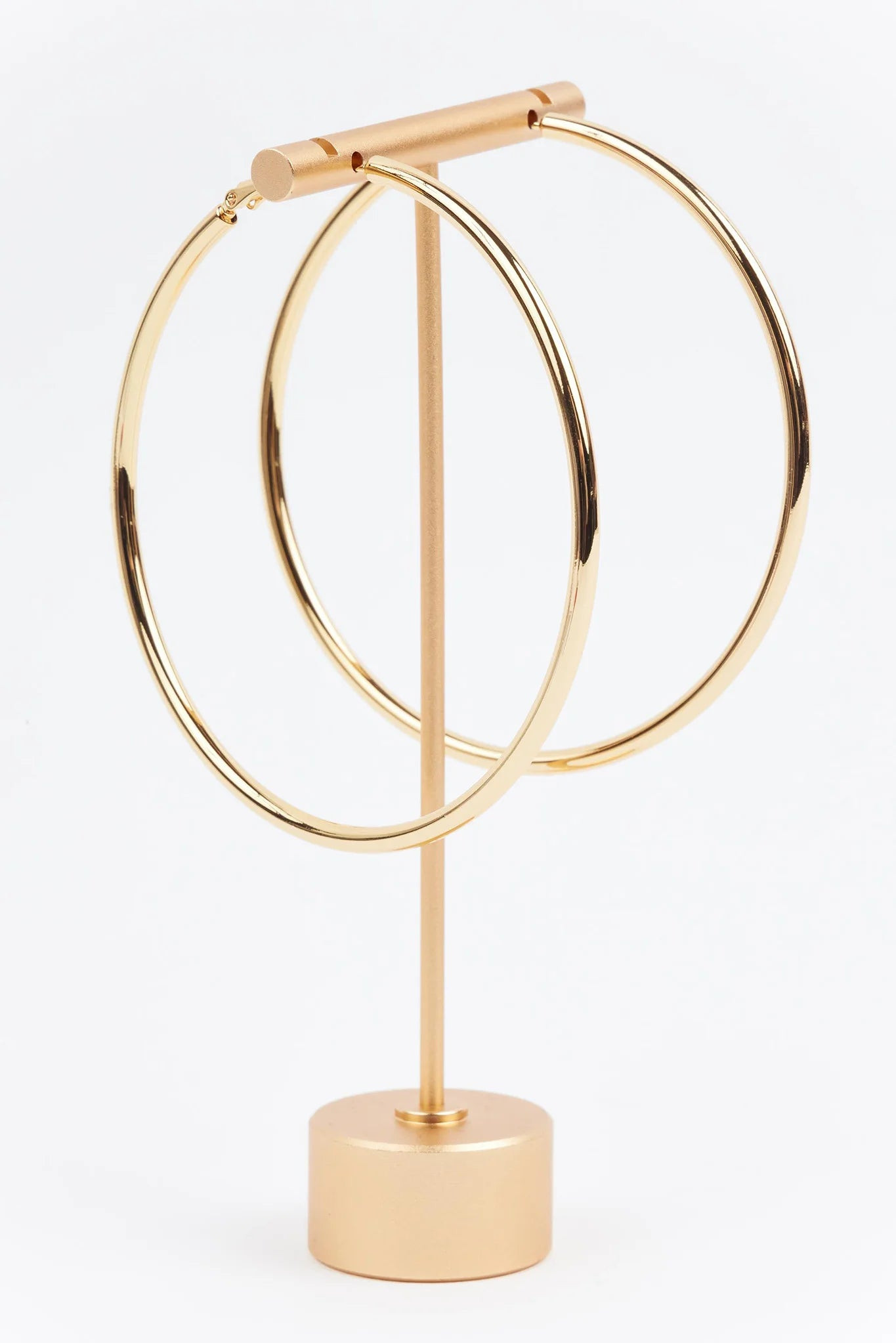 Amanda Hoop Earrings 3" Diameter | Avara