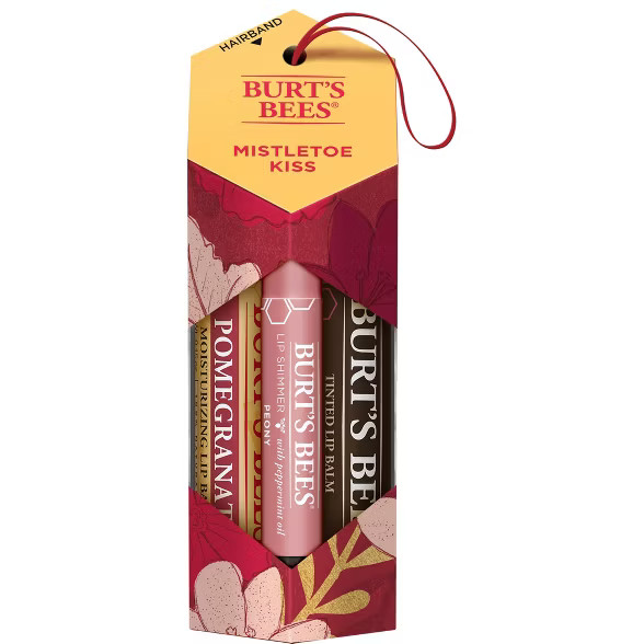Burt's Bees Mistletoe Kiss Gift Set - 3ct | Target