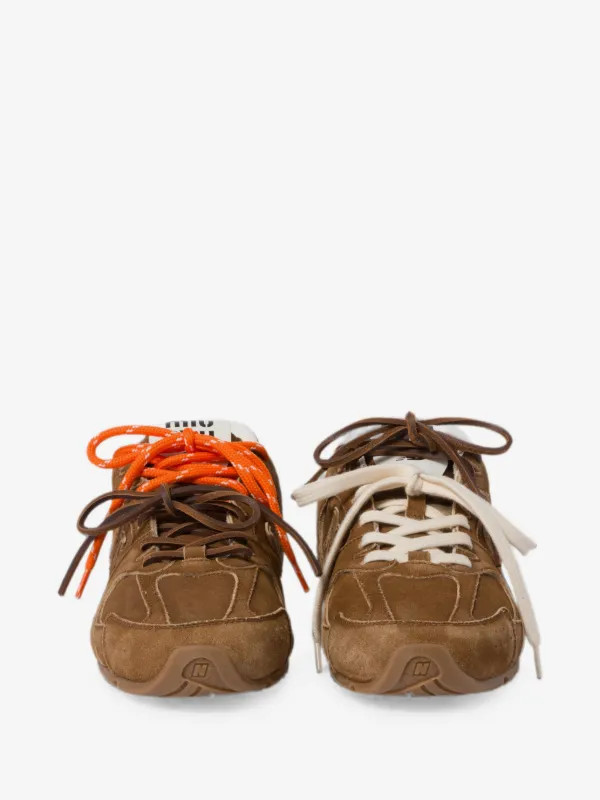x New Balance 530 suede logo-patch sneakers | Farfetch Global