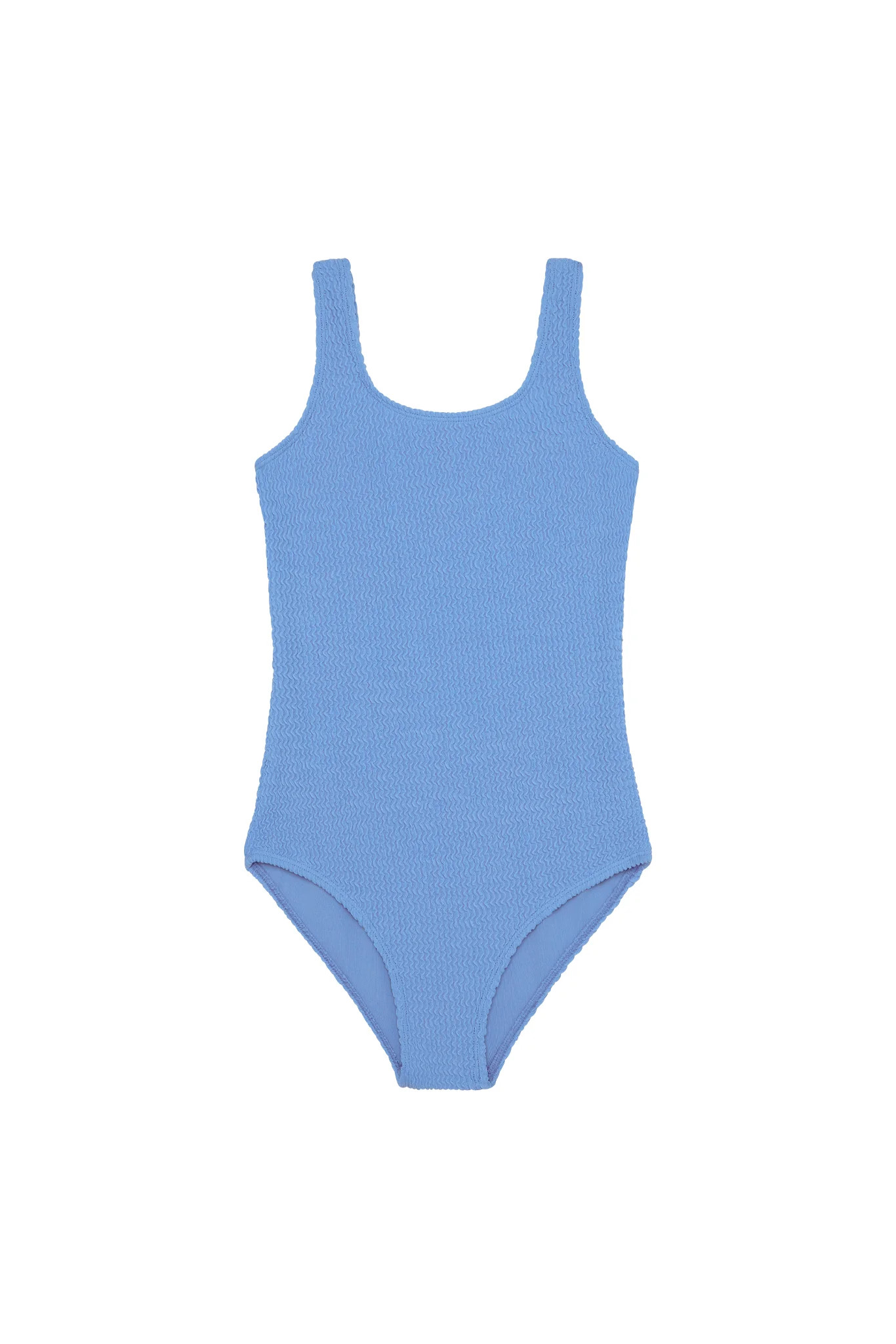 Sardinia One Piece - Azure Crinkle | Monday Swimwear