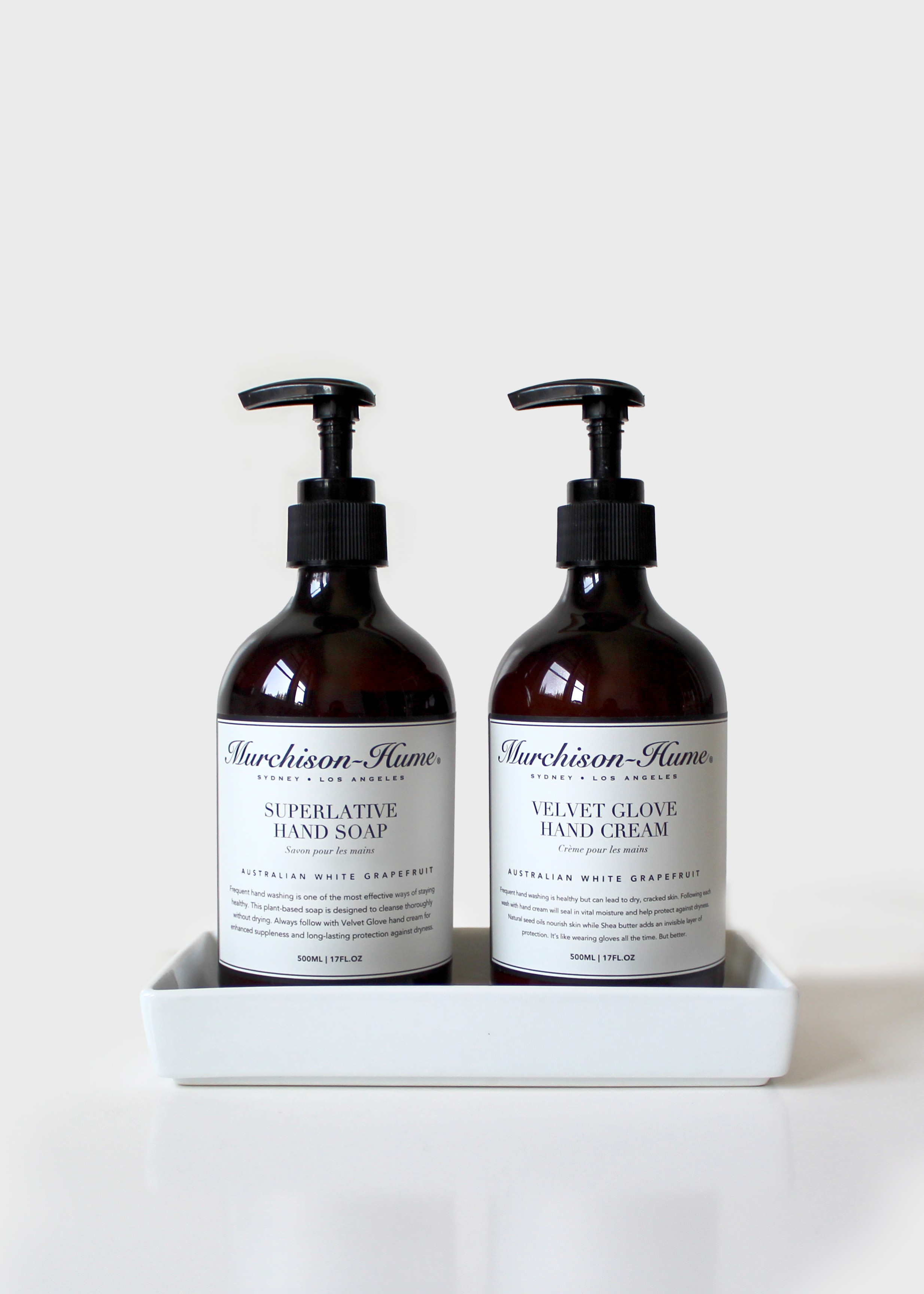 Hand Care Set With Ceramic Tray | Murchison-Hume