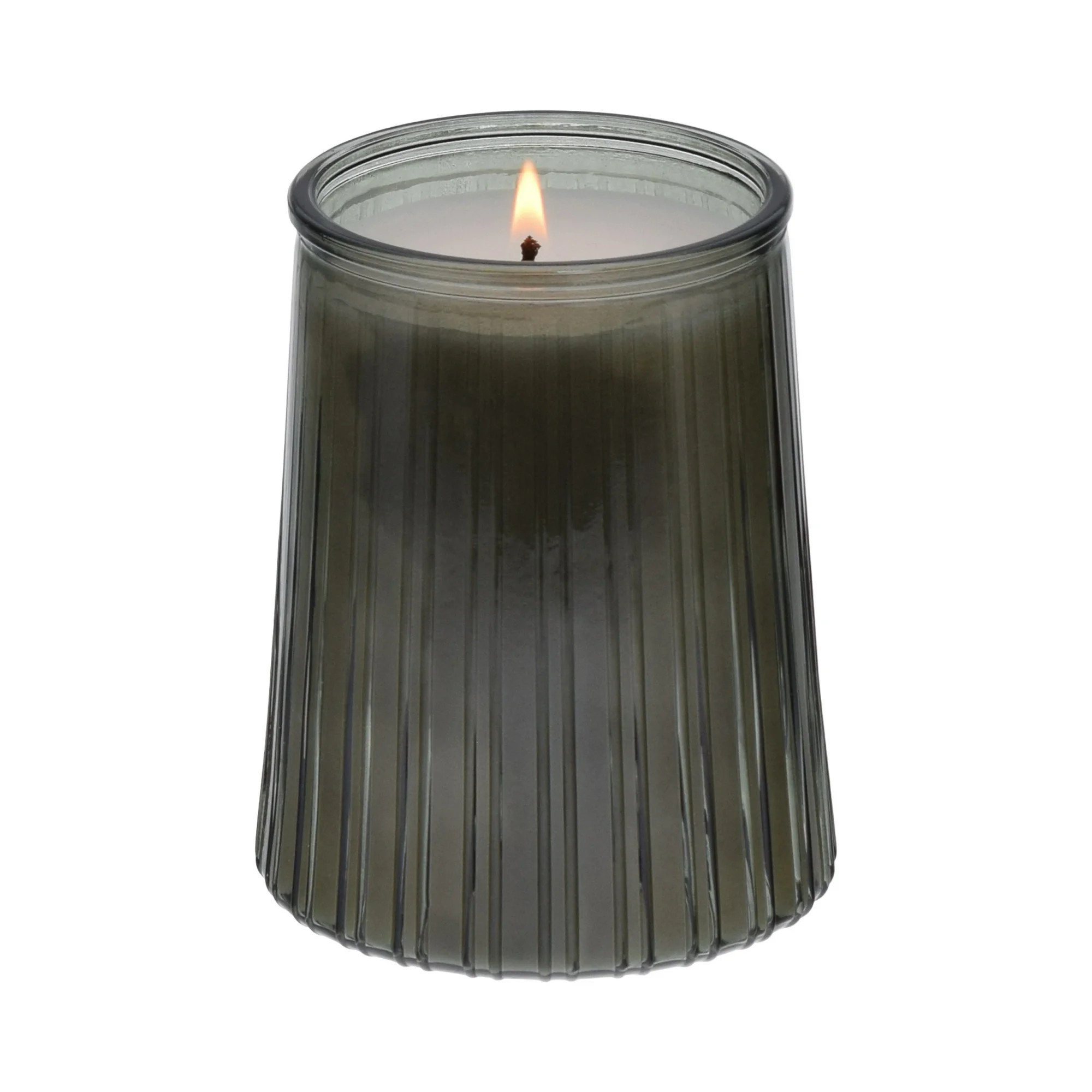 Better Homes & Gardens Noble Fir & Pine Scented 1-Wick 16.1oz Ribbed Jar Candle | Walmart (US)