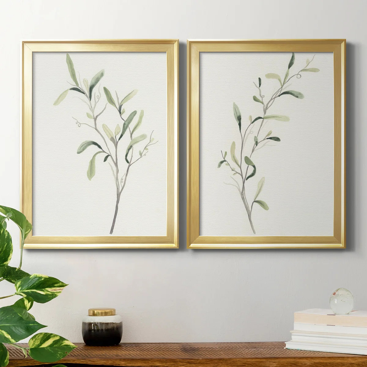 " Spindle Sprig III " 2 - Pieces | Wayfair North America
