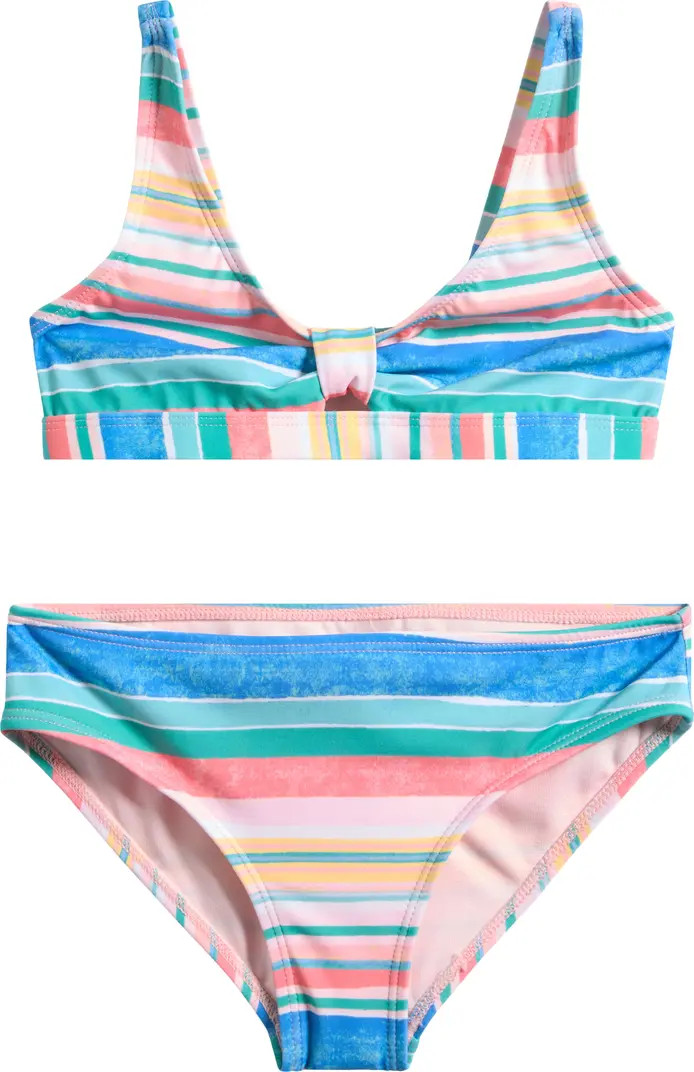 Raisins Kids' Sundance Stripe Two-Piece Swimsuit | Nordstromrack | Nordstrom Rack