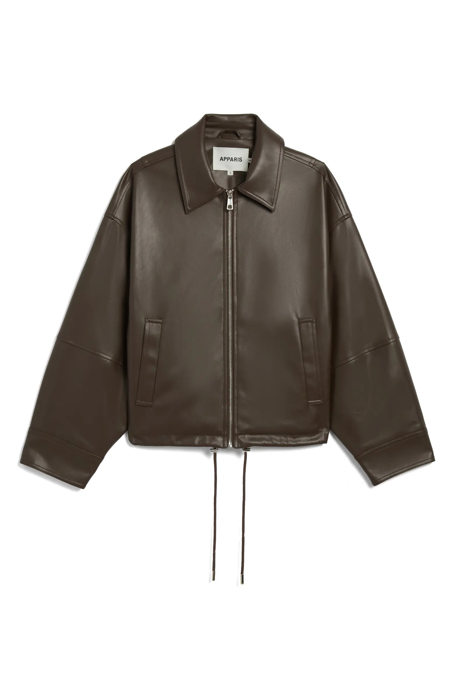 Ada Faux Leather Bomber Jacket | Nordstrom