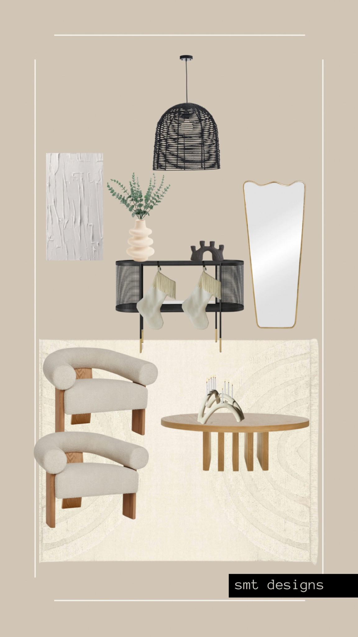 A living room design board with mostly sale items from Lulu & Georgia! 



#LTKhome #LTKunder100 #LTKSeasonal