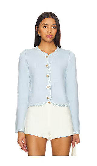 Julane Cardigan in Light Blue | Revolve Clothing (Global)