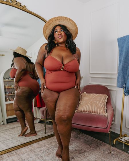 Find me at the beach in this neutral one piece✨ So stylish and classy, ugh I love it!

Wearing XXL.

plus size fashion, swim, plus size swimwear, vacation, spring outfit inspo, summer fashion, beach, style guide

#LTKplussize #LTKfindsunder50 #LTKswim