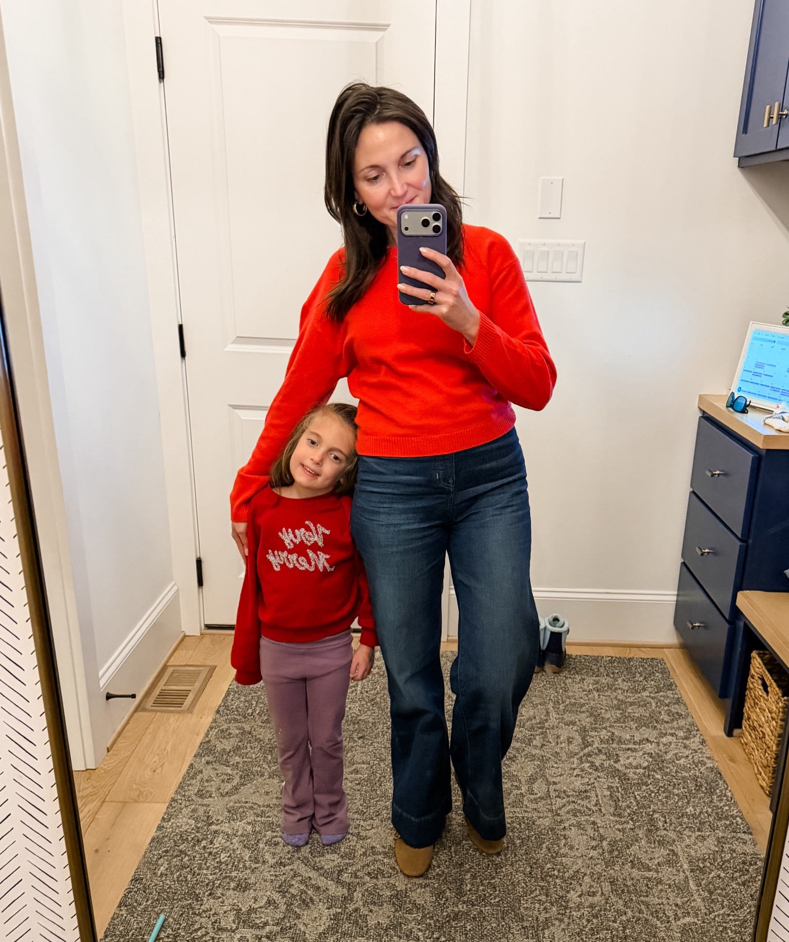 I’ve been wearing this red J Crew cashmere sweater on repeat! It’s so soft, flattering, comfy and perfectly festive. Wearing a size small. 

#LTKootd #LTKHoliday #LTKGiftGuide
