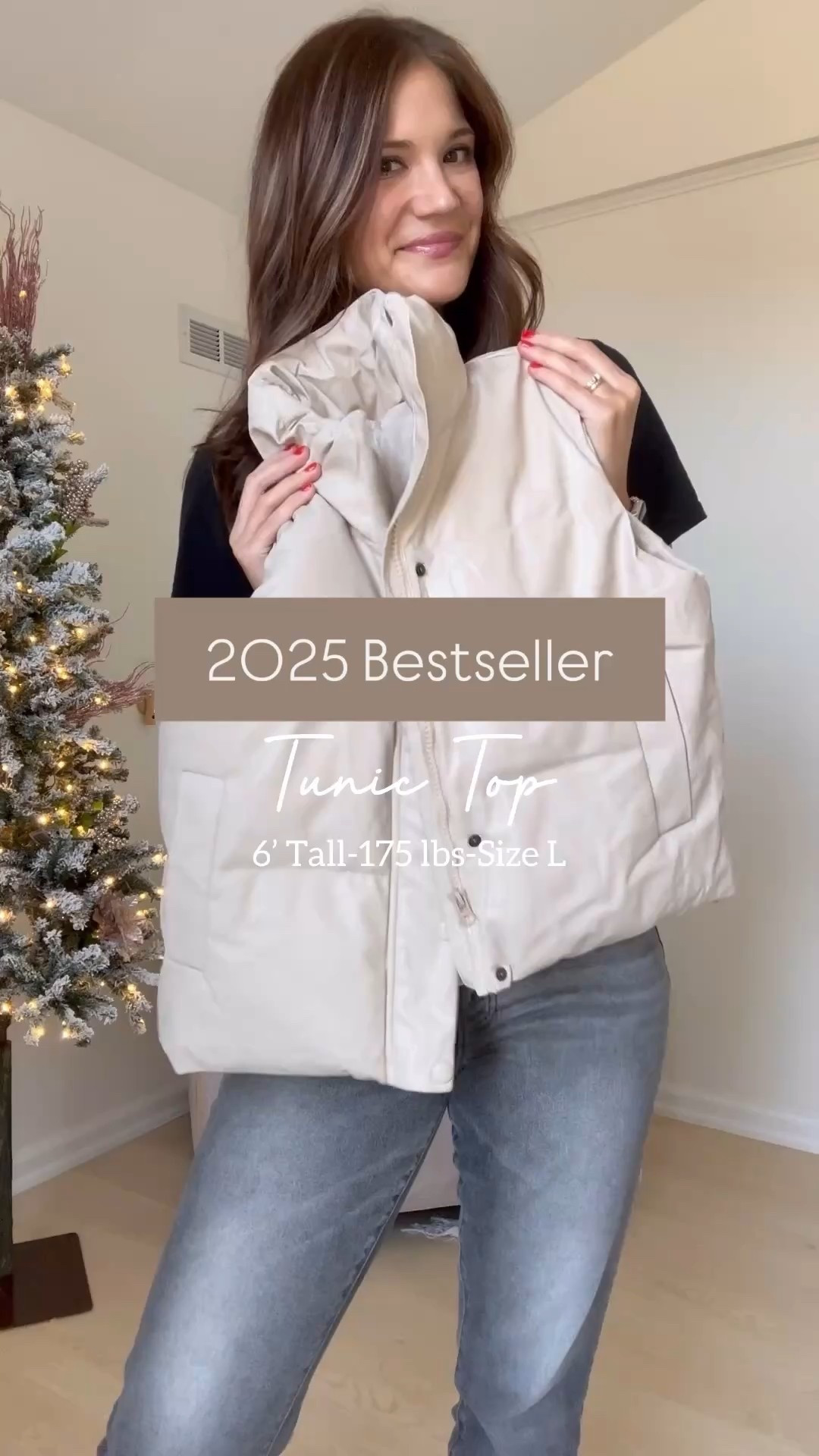 2025 Best Seller! This tunic top is the perfect layering piece. You can dress it up or down and wear in so many different ways!! The perfect closet staple. 

White tunic, White long sleeve, Best sellers, 2025 favorites, Years favorites, Must have, Tall girl approved, Stang and co

#LTKSeasonal #LTKTall #LTKootd