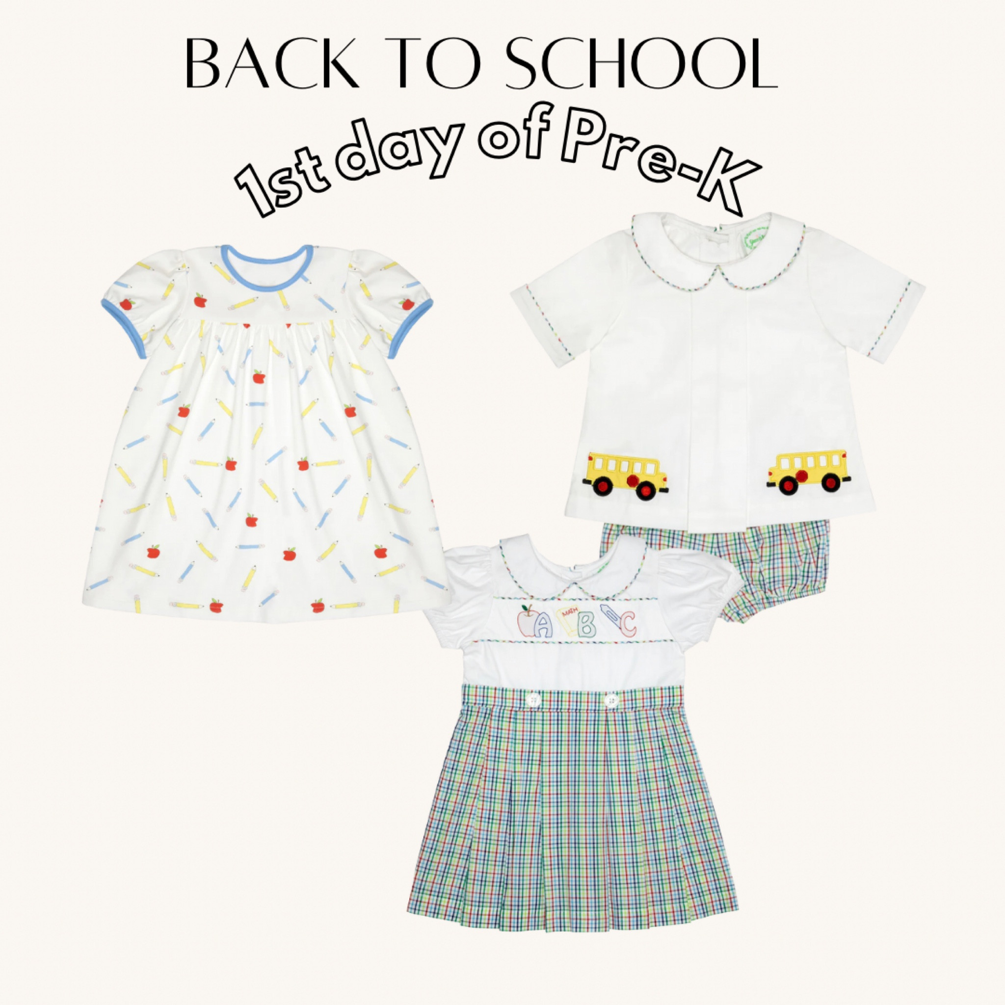 The babies are headed to pre-k I remember I dressed Kai up for this day and I know you mamas will do the same , I’ve grabbed some ideas for you📚✏️📓

#LTKBacktoSchool #LTKkids #LTKfamily
