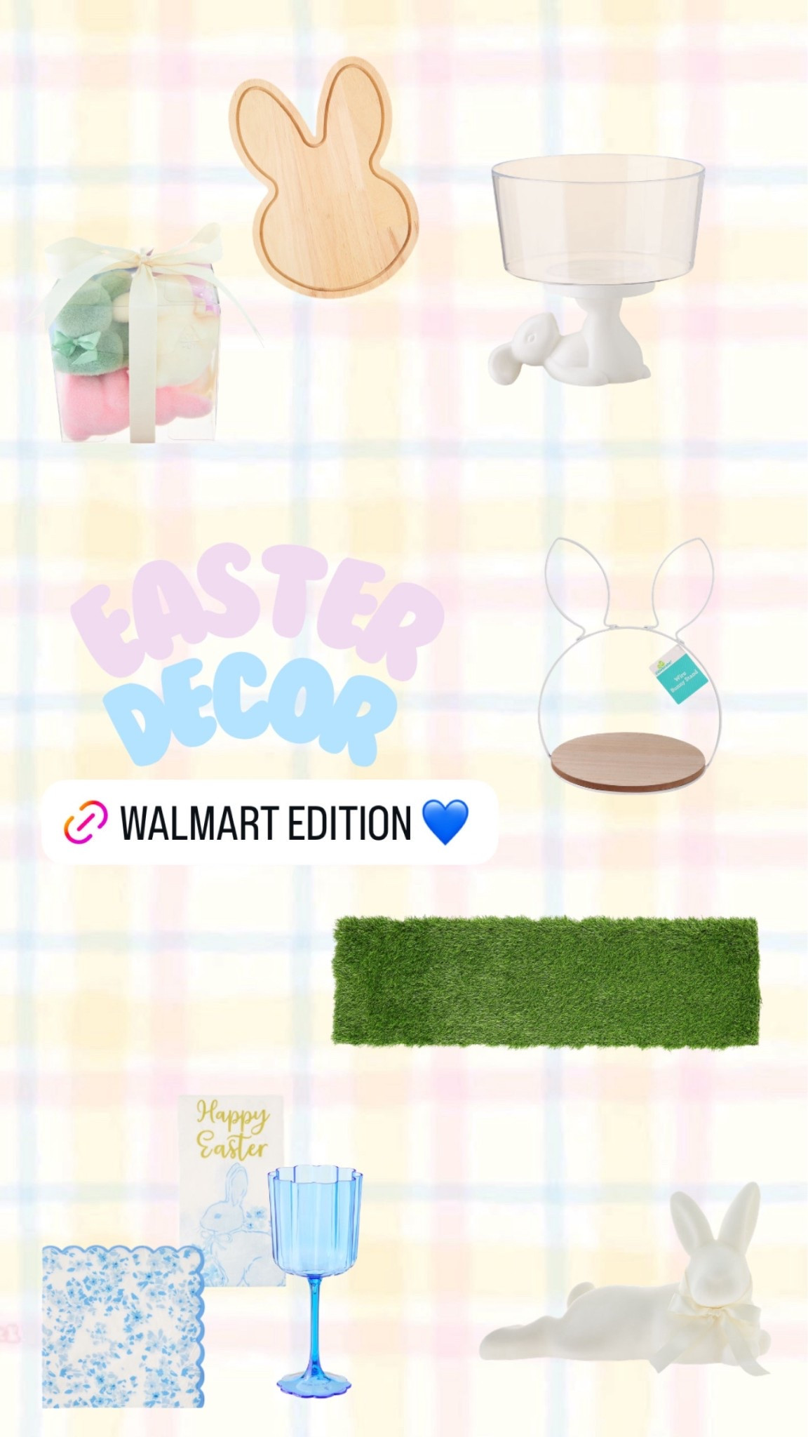 Walmart edition Easter finds!! #walmart Easter #easterfindsatwalmart #eastertablescape 
