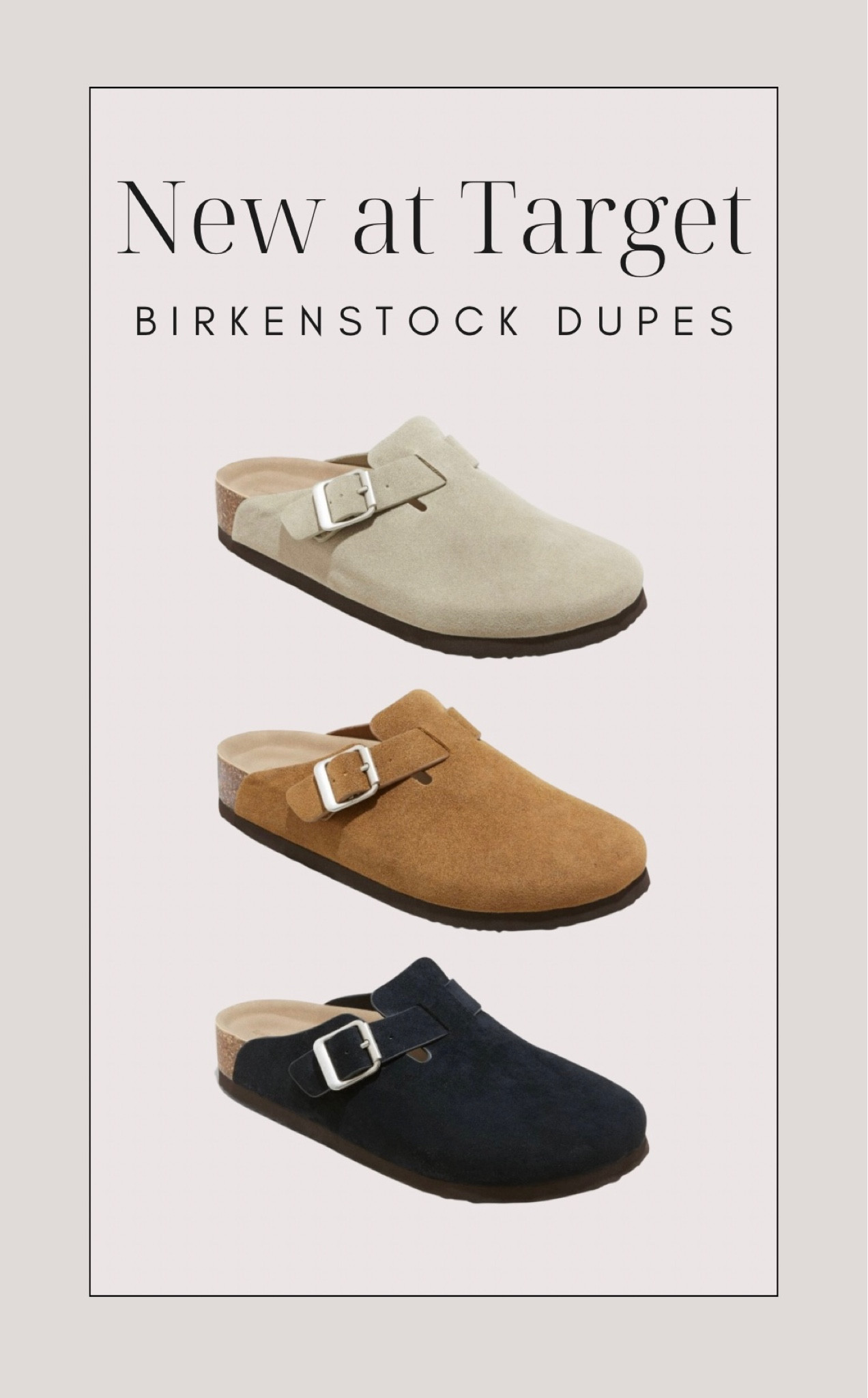 Target best sale birkenstock dupes