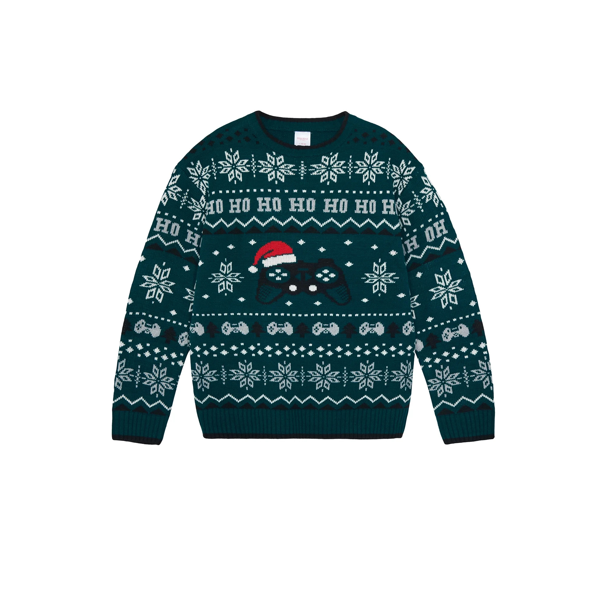 Holiday Time Boys Christmas Sweater, Sizes 4-18 & Plus | Walmart (US)