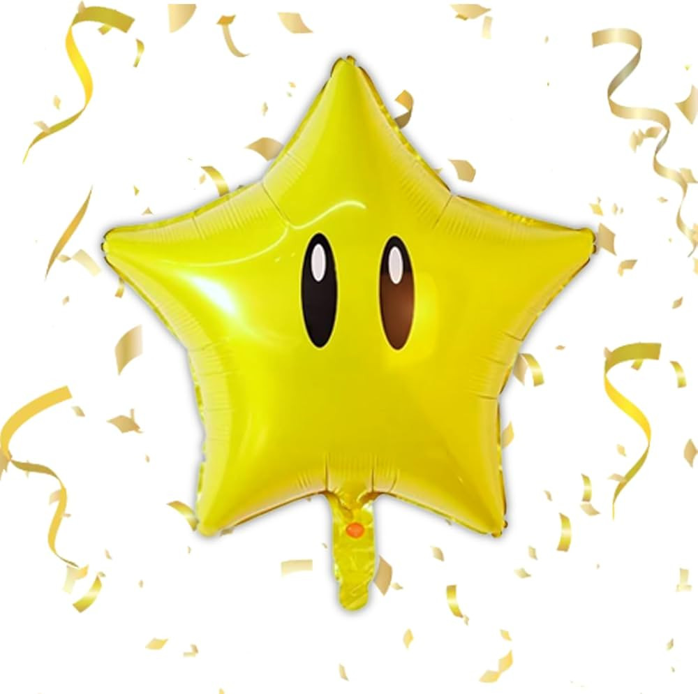 Gallasy 10pcs Foil Star Balloon, 18inch Helium Gold Star Coin Balloon for Baby Shower, Gender Rev... | Amazon (US)