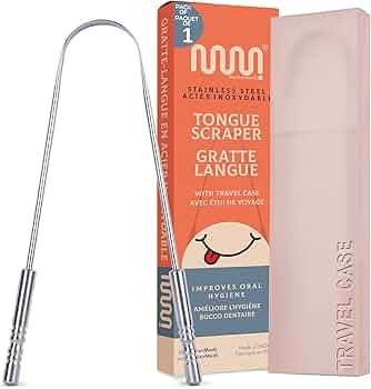 MasterMedi Tongue Scraper with Case Easy to Use Tongue Scraper for Adults, Tongue Cleaner for Ora... | Amazon (CA)