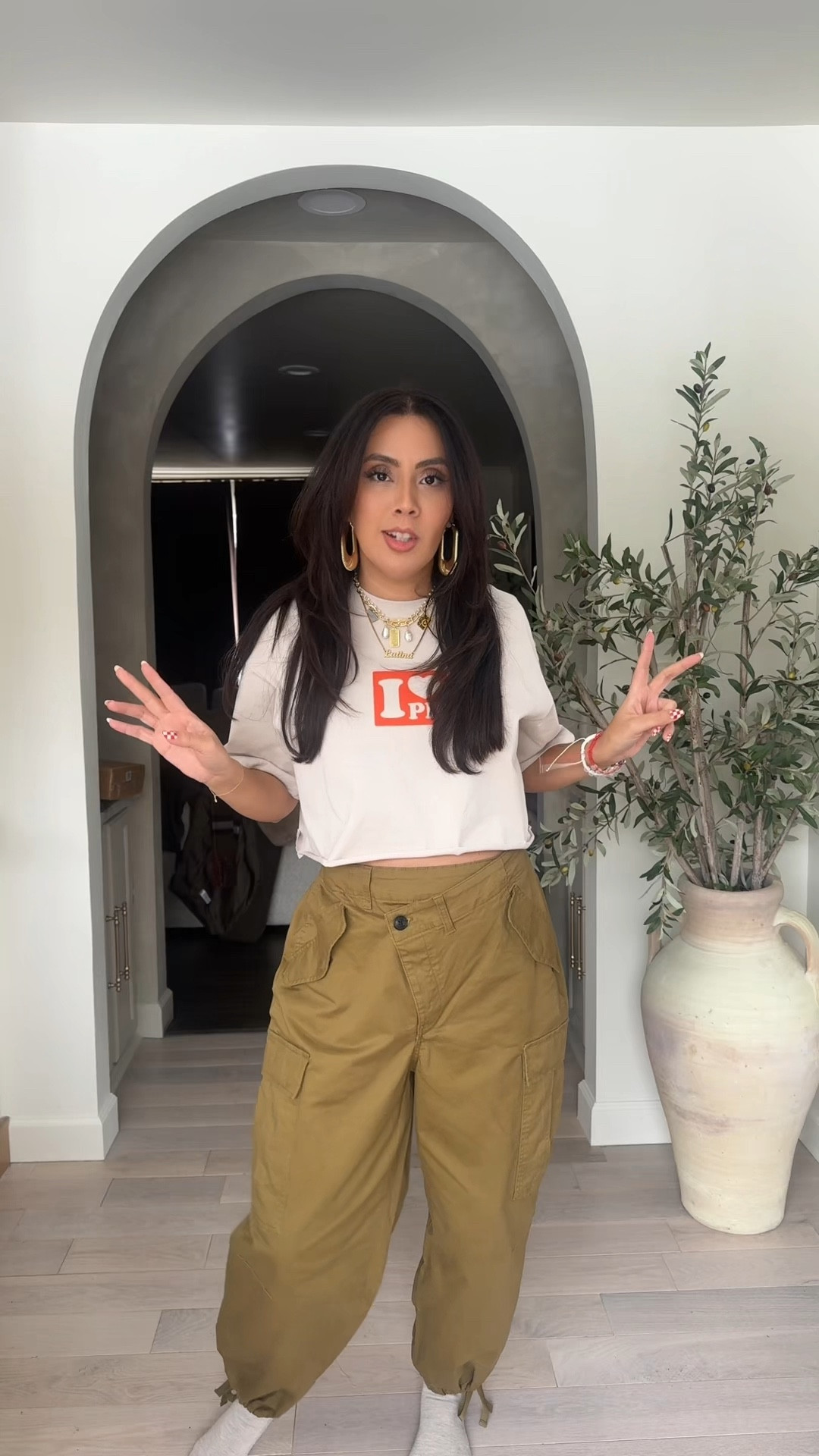 The most comfy pants , top is a puerto tic brand called eledepr. Love my earrings 

#LTKootd #LTKTall #LTKOver40