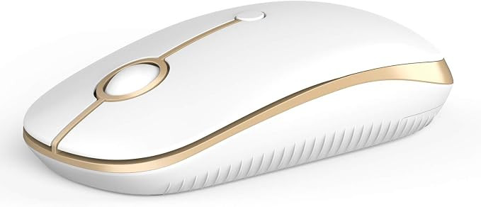 2.4GHz Wireless Bluetooth Mouse, Jelly Comb Dual Mode Slim Wireless Mouse with 2400 DPI Compatibl... | Amazon (US)