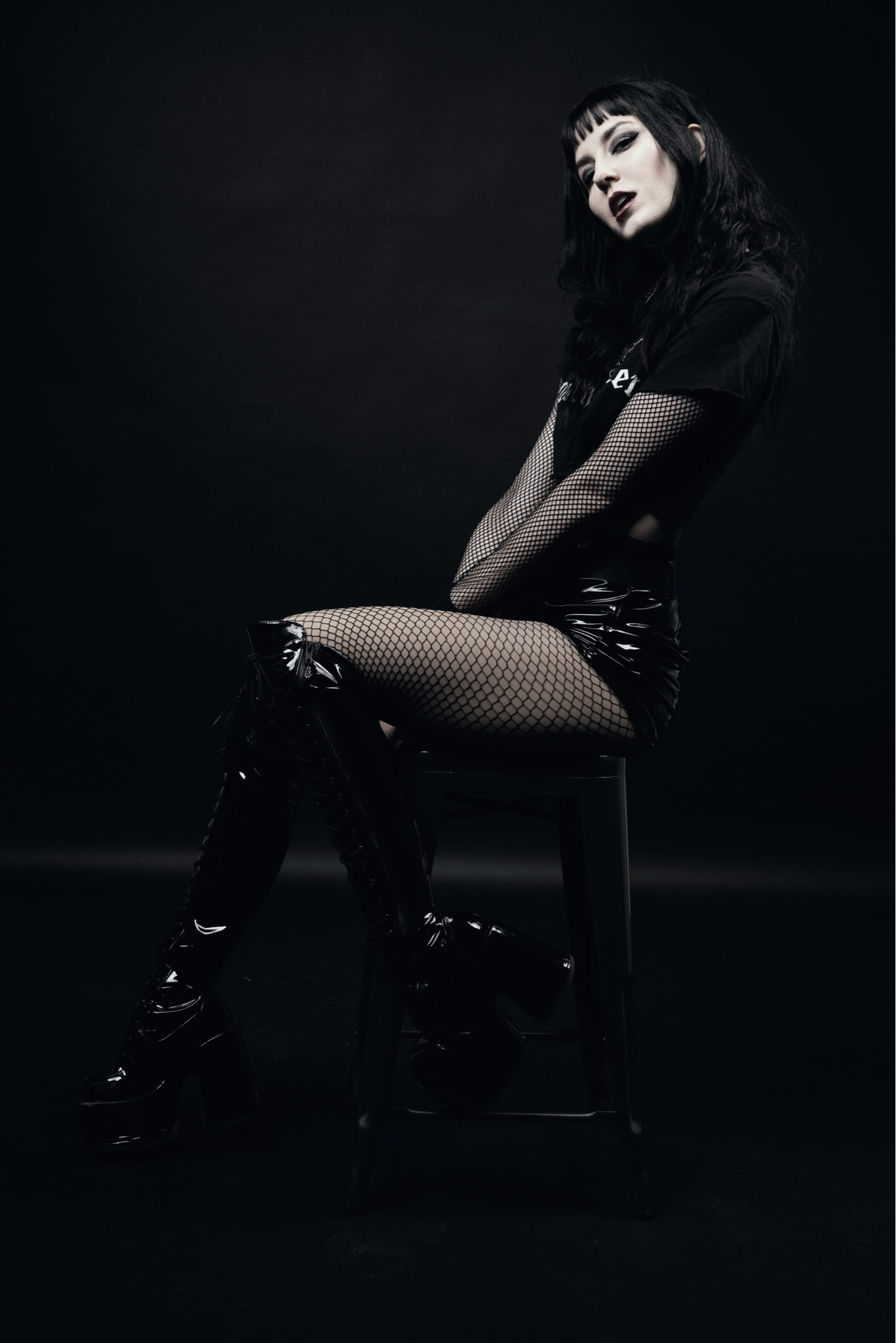 ➕Shop The Look➕

Boots: Demonia 
(not available on LTK)

#deadposey #goth #fashion #alternative #gothaesthetic #midnightvamp 

#LTKstyletip