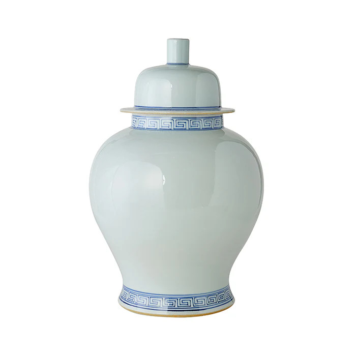 Greek Key Lidded Temple Jar | Caitlin Wilson Design