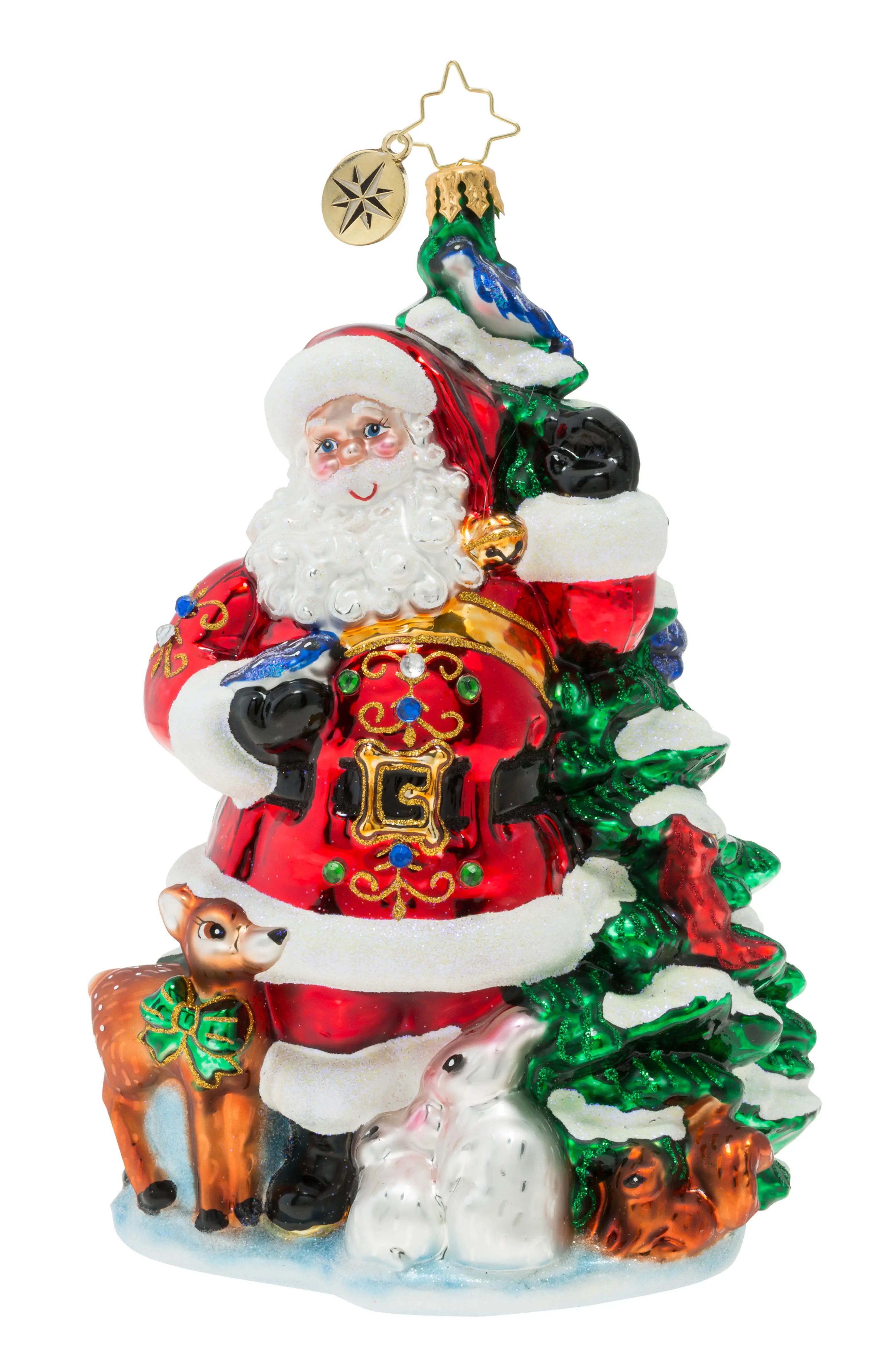 Santa's Menagerie of Friends Ornament | Nordstrom