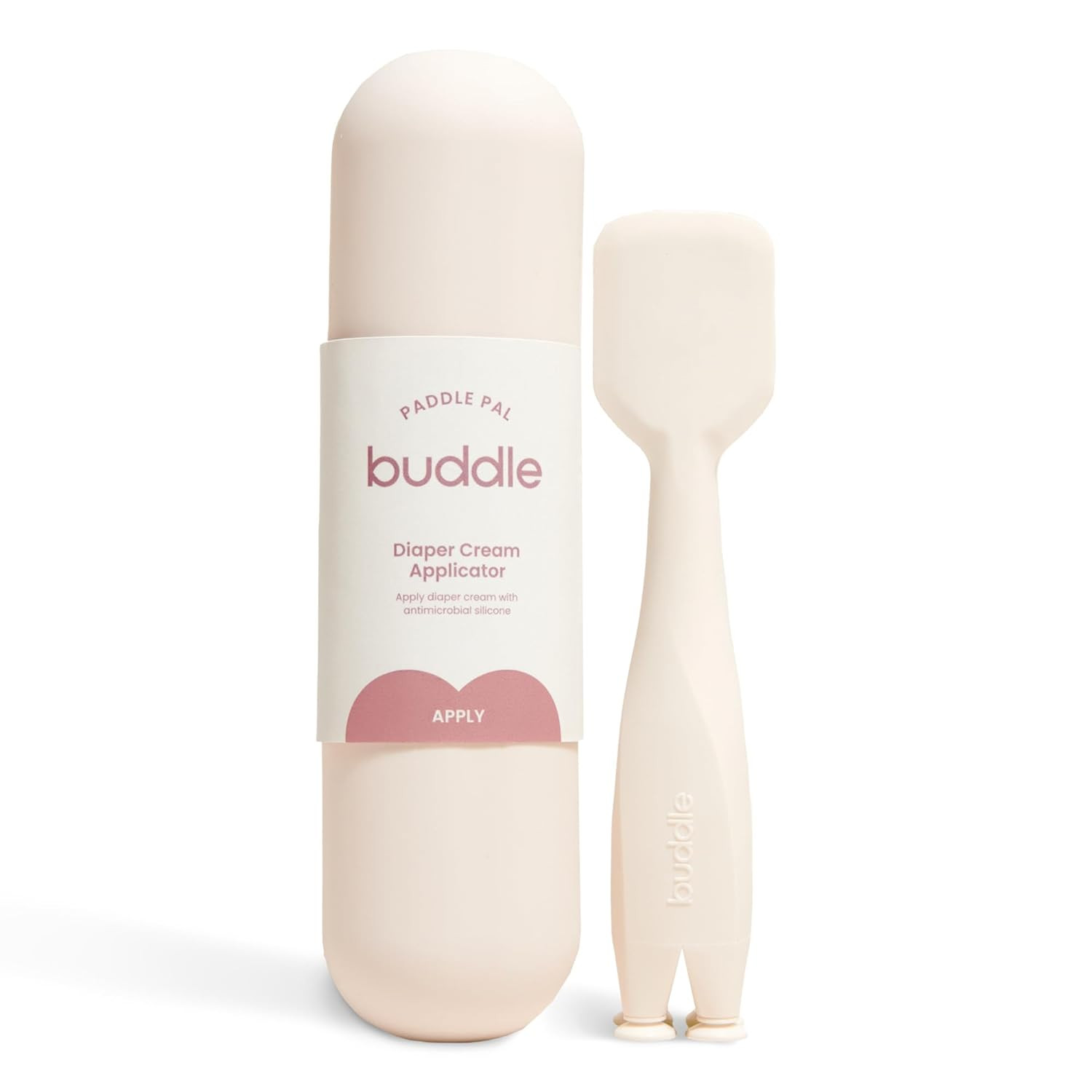 Paddle Pal Baby Diaper Cream Spatula Silicone Applicator with Carrying Case, Smooth & Mess-Free A... | Amazon (US)