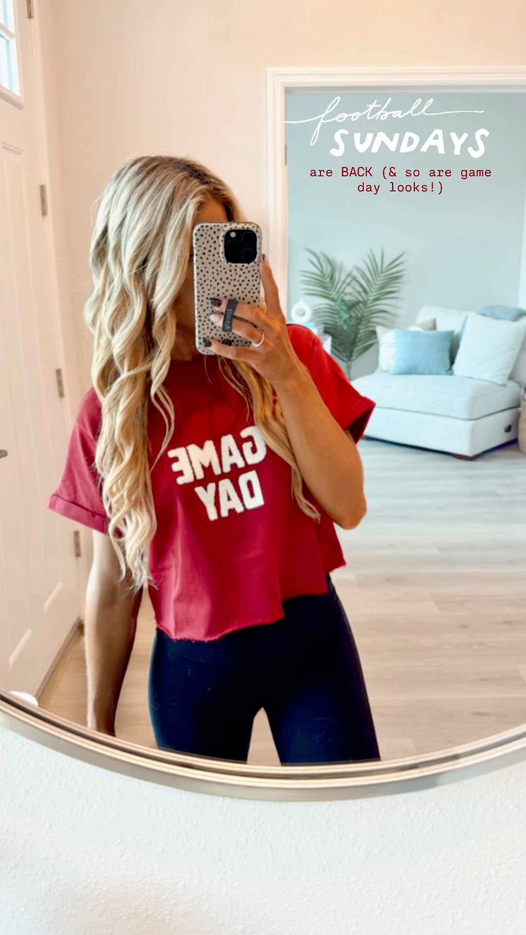 FOOTBALL SUNDAY GAME DAY OUTFIT or SUPER BOWL OUTFIT on SALE! 

Use code: SNAPHAPPY35 for 35% OFF this game day cropped T-shirt and all @VICI 

Sharing lots of tailgate + game day outfits to wear this football season! They all come in a variety of colors to match your favorite football team. 

cropped game day tshirt, football fangear, tailgate outfit, football game outfit, Super Bowl outfit

#LTKSaleAlert #LTKootd #LTKSeasonal