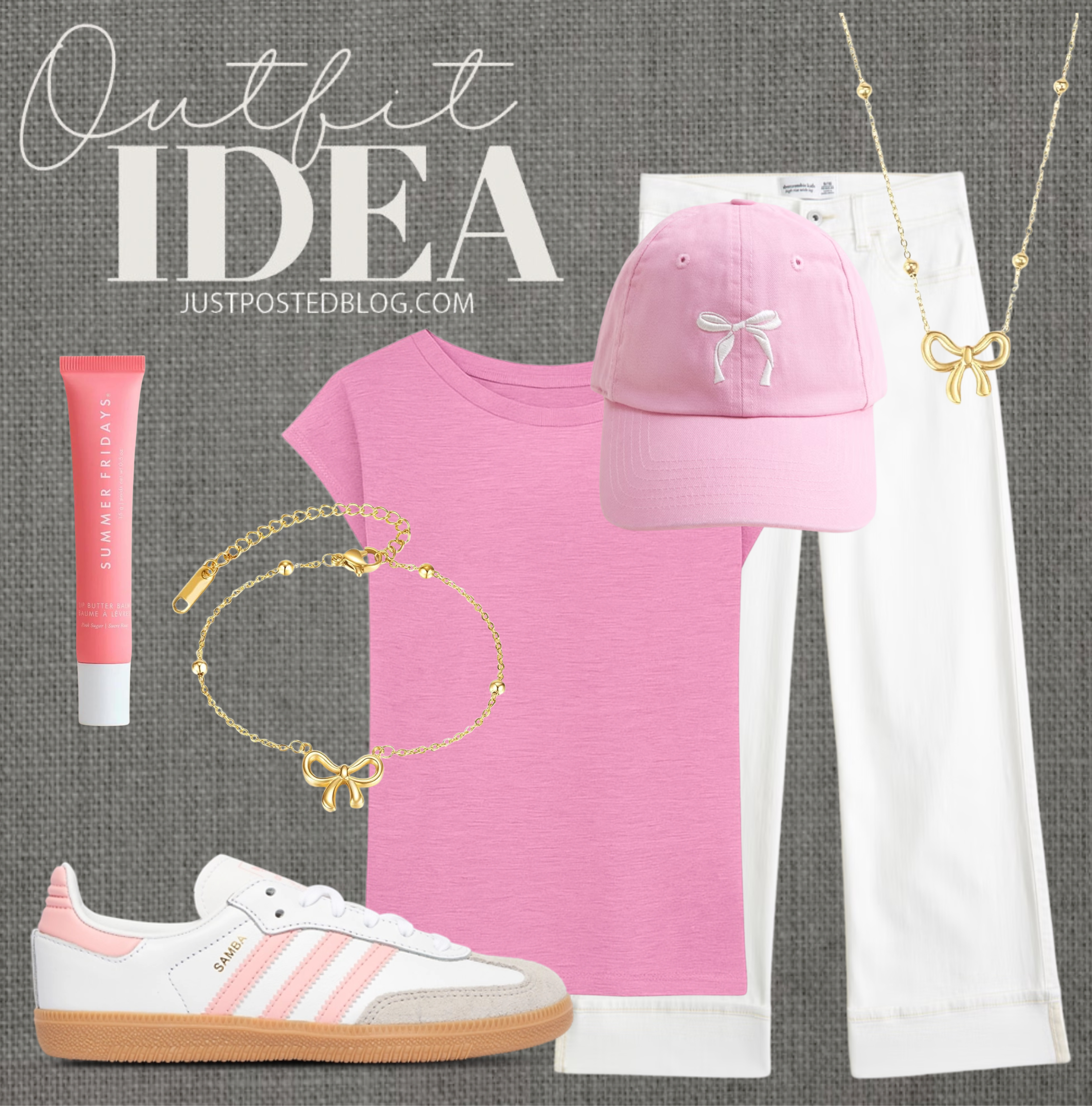 Cute bow outfit for tweens and teens!  

 