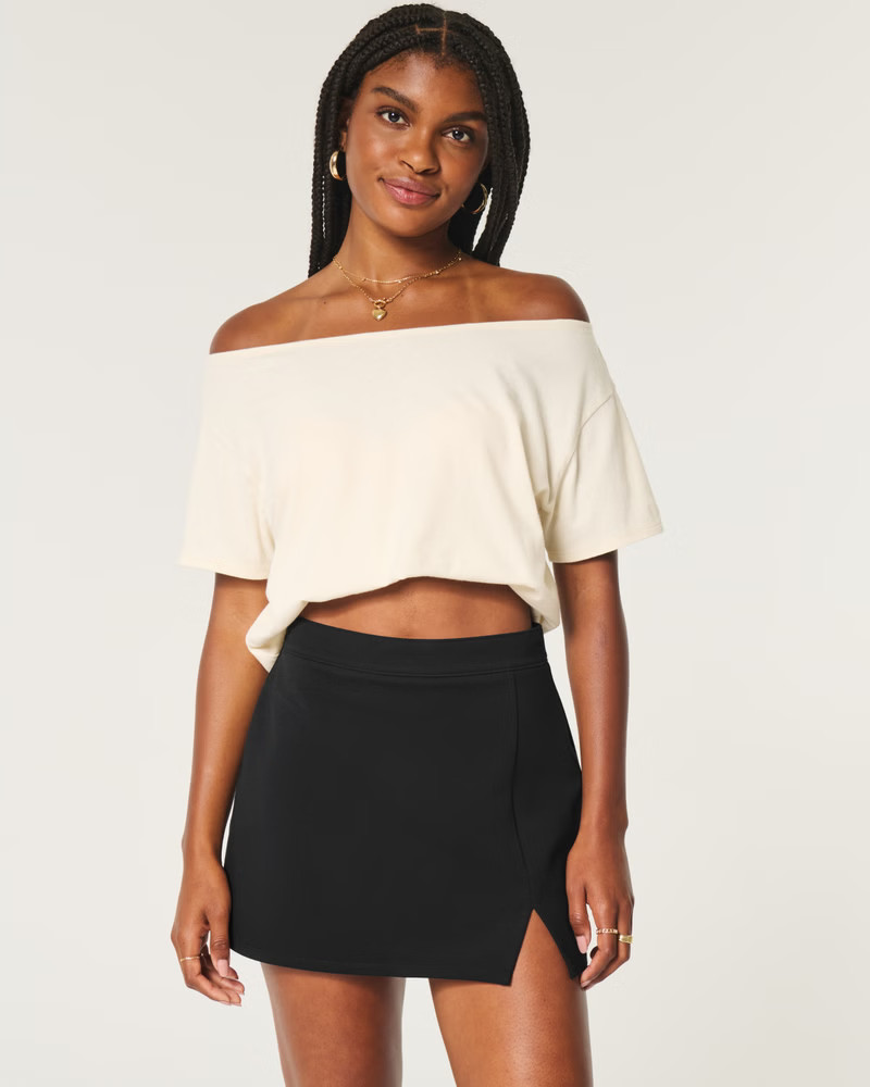 Ponte Mini Skort | Hollister (US)