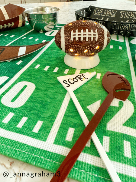 Football Light-Up Sitter | Mud Pie