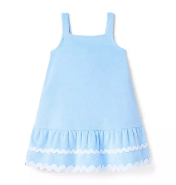 Terry Ric Rac Trim Dress | Janie and Jack