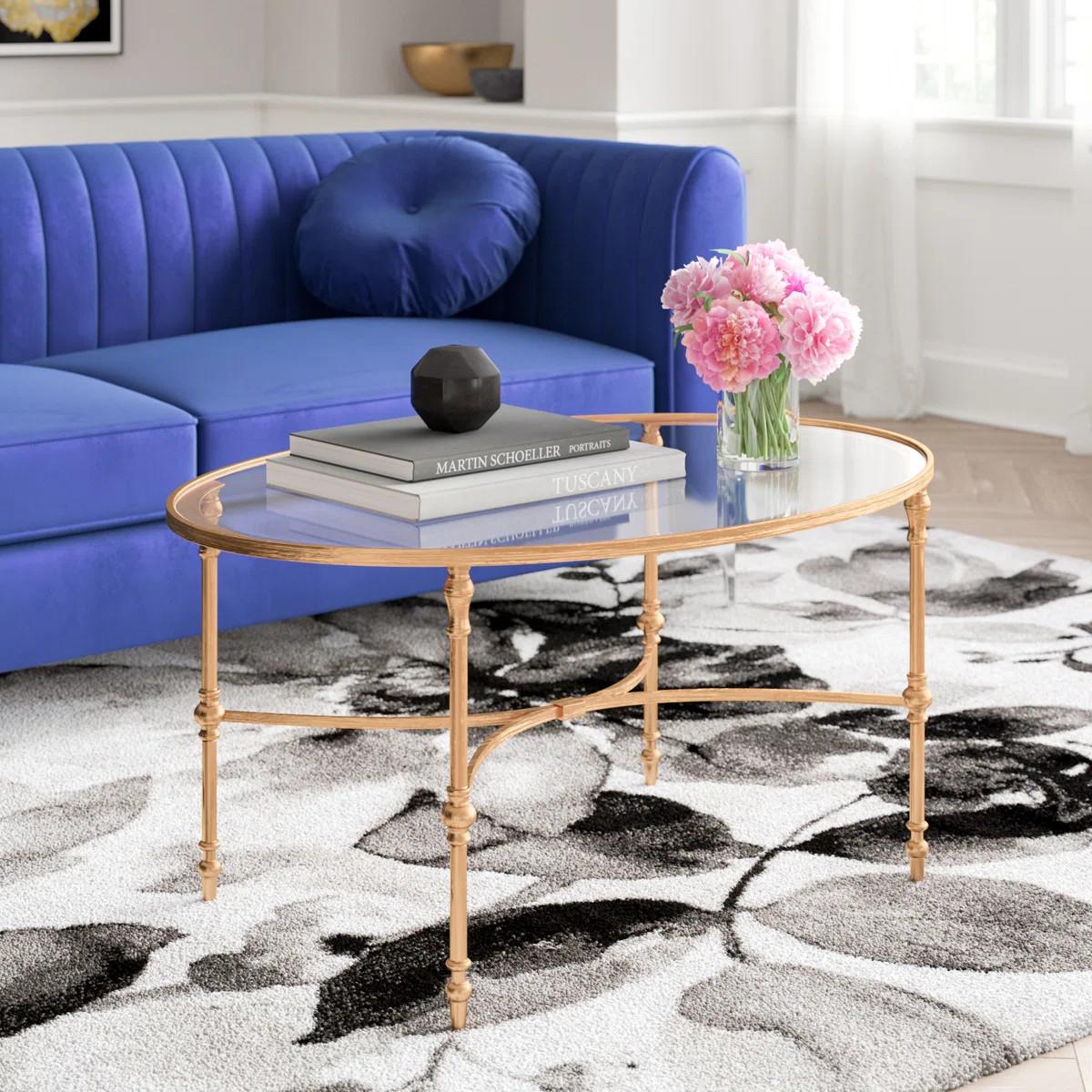 Chapland Glass Top Single Coffee Table | Wayfair North America