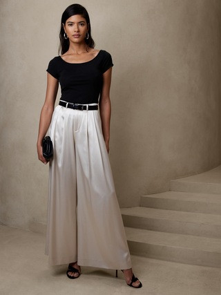 Refined Scoop-Neck T-Shirt | Banana Republic (US)