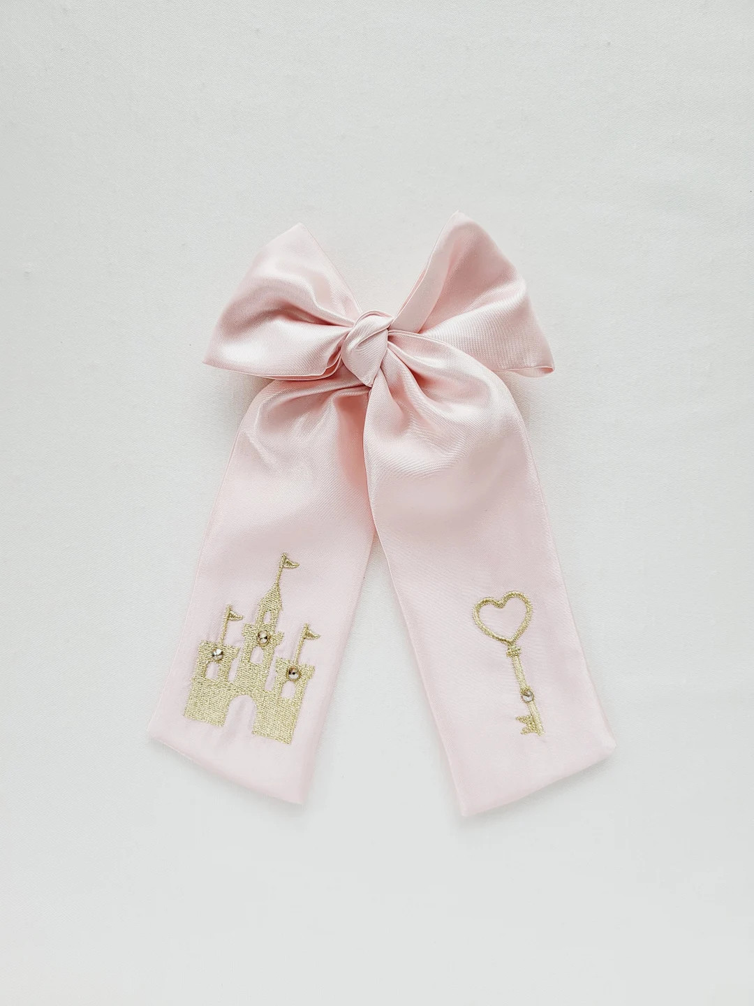 Enchanted Princess Embroidered Bow - Etsy | Etsy (US)