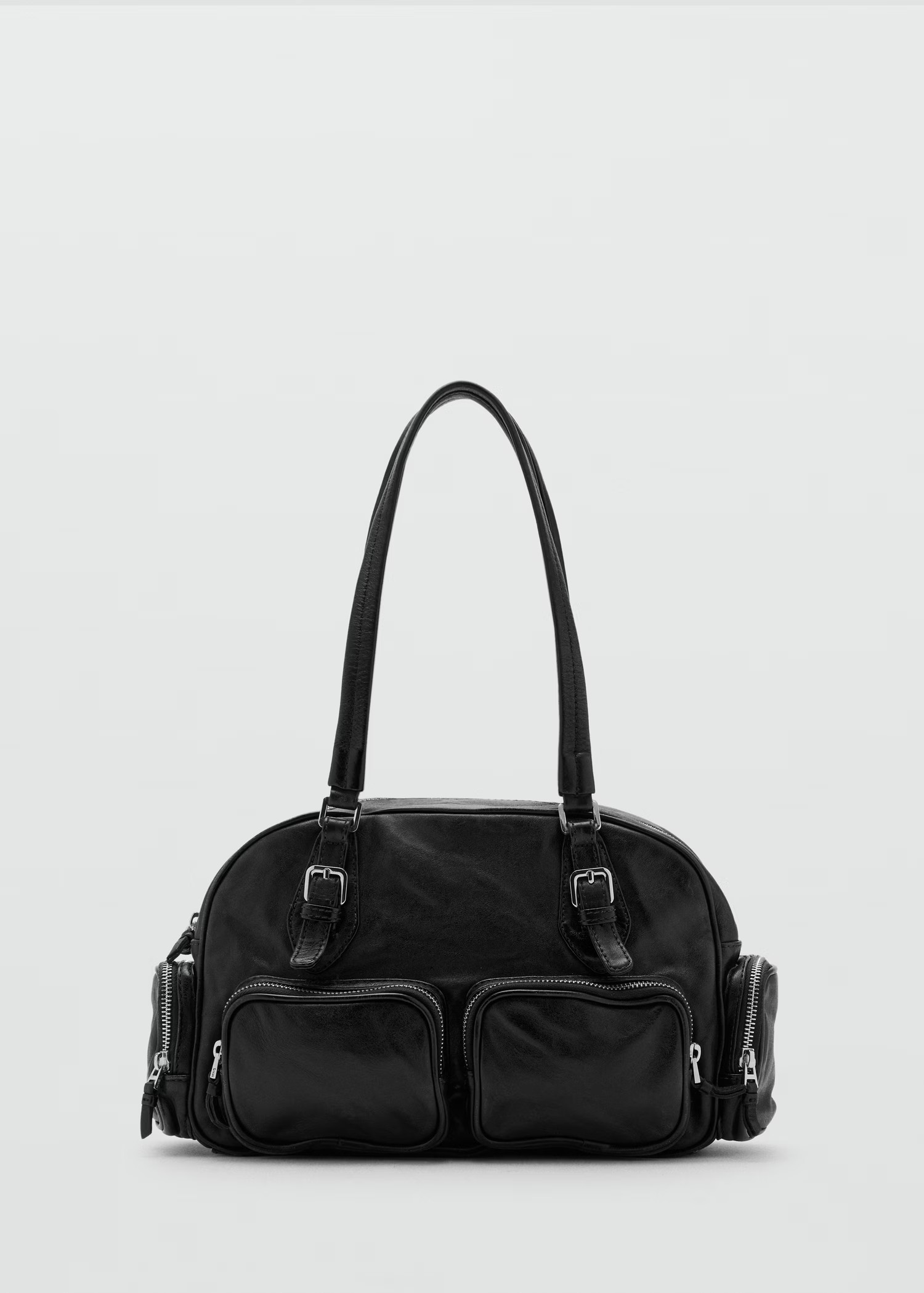 Sac bowling cuir poches | Mango EU