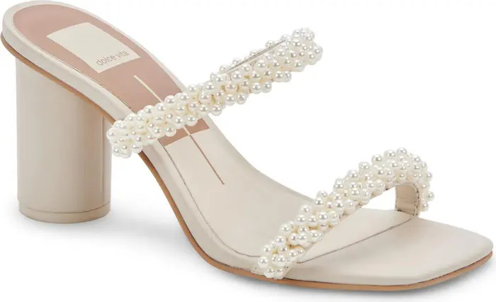 Noel Imitation Pearl Sandal (Women) | Nordstrom