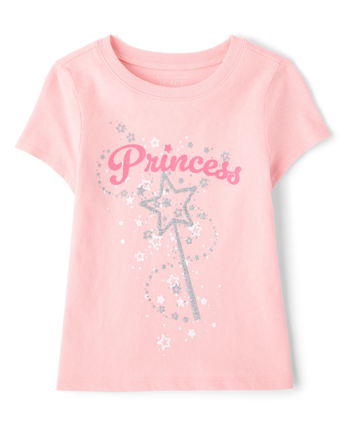 Baby And Toddler Girls Princess Graphic Tee - pink | The Children's Place