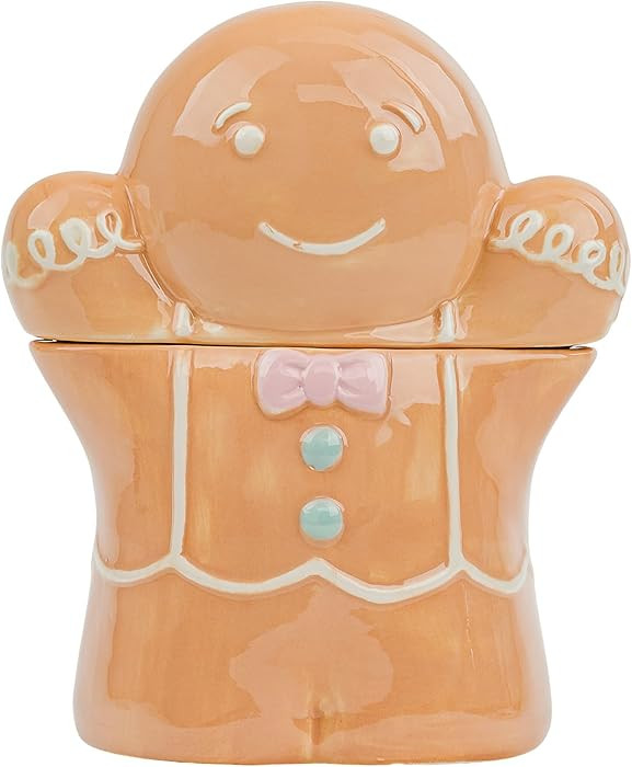 10 Strawberry Street Gingerbread Boy Cookie jar | Amazon (US)