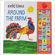 World of Eric Carle, Around the Farm Animal 30-Button Sound Book - Great for First Words - PI Kid... | Amazon (US)