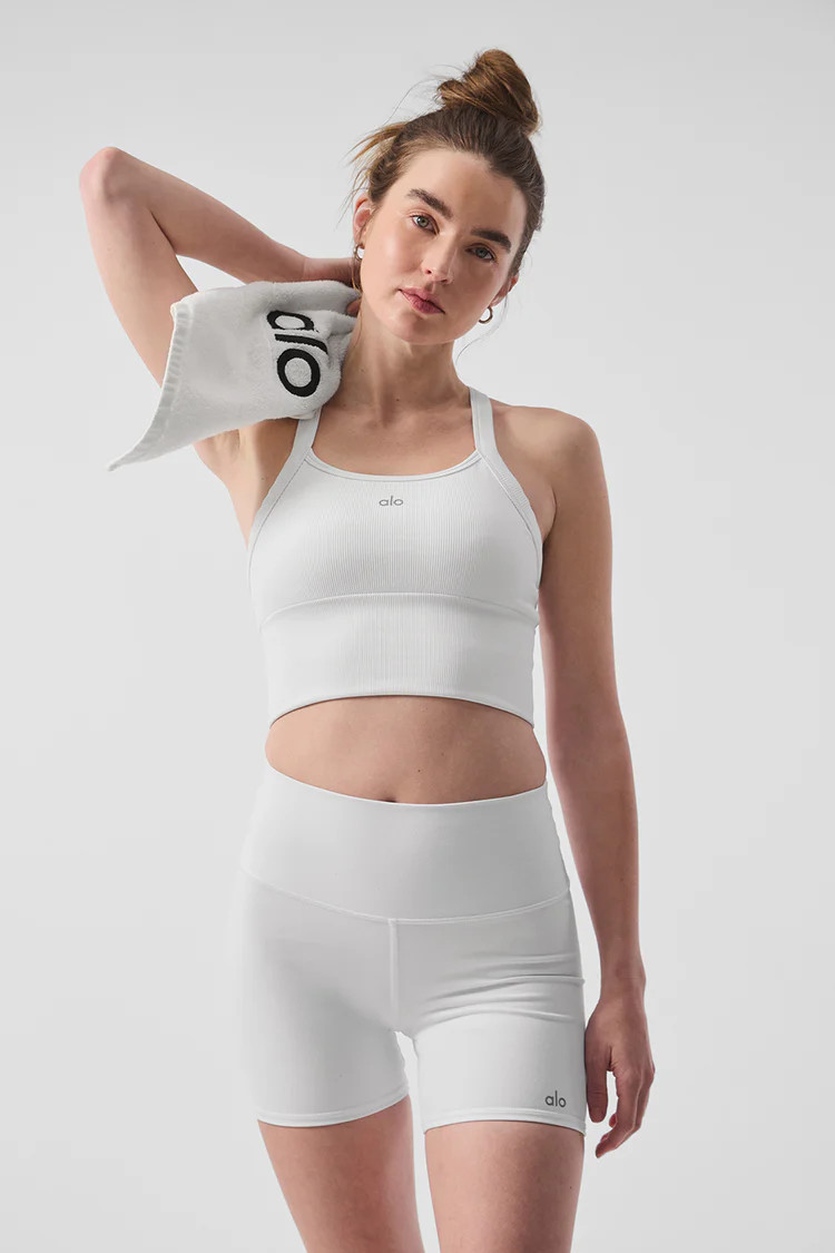 Seamless Ribbed Favorite Bra Tank | Alo Yoga (US)