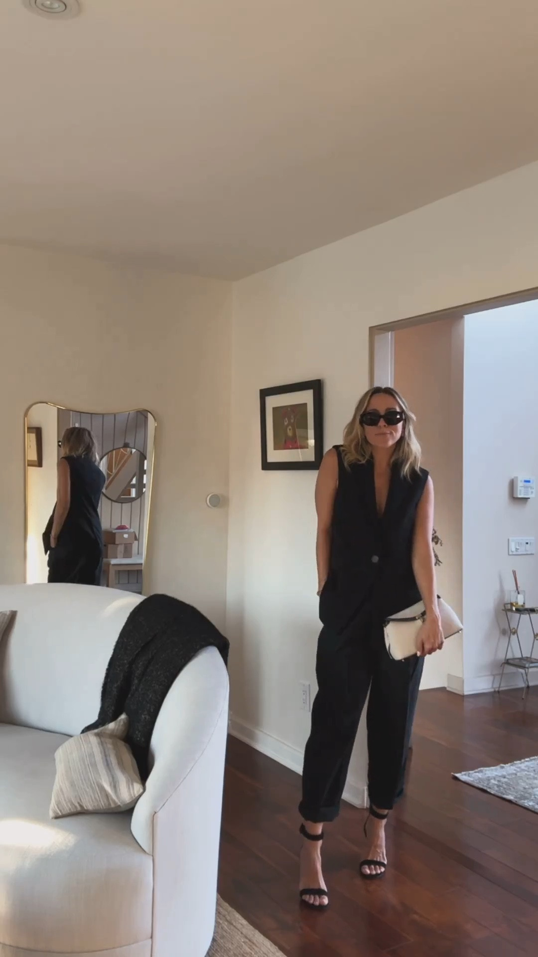 OOTD gals night 🖤