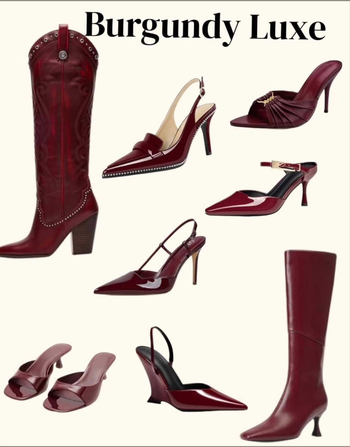 The hottest Bordeaux colored shoes 

#LTKStyleTip #LTKSeasonal #LTKShoeCrush