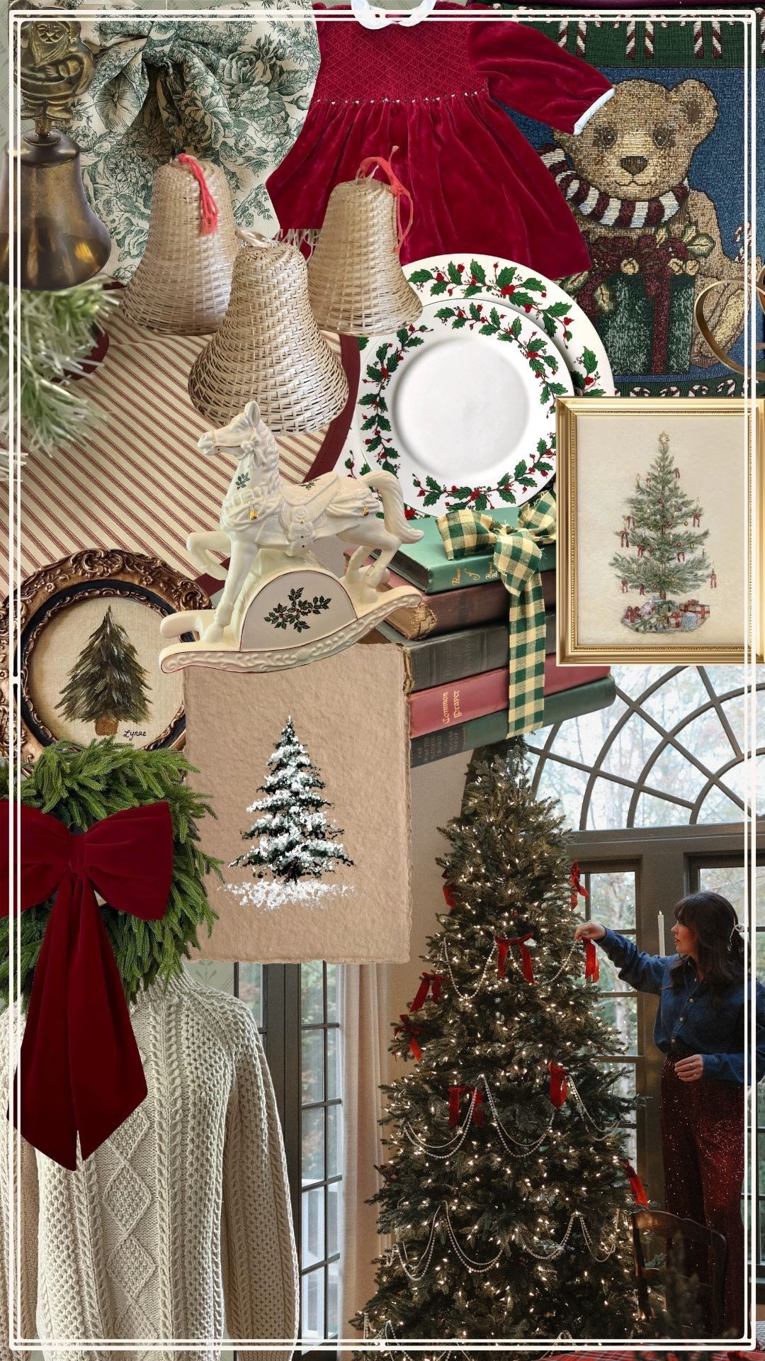 Vintage & handmade holiday pieces I’ve found and love🫶🏻

#LTKSeasonal #LTKHoliday #LTKHome