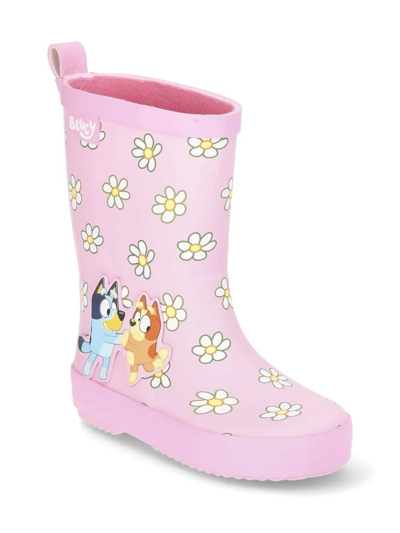 Bluey Toddler Girls Flower Rain Boots | Walmart (US)