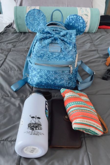 What’s in my park bag?! 

These are the 3 things I always keep in my park bag for any theme park! 

1. Water bottle to stay hydrated!
2. Wallet, because we need the money!
3. A pouch to hold Aleve, allergy pills, chapstick, etc! 

#LTKitbag #LTKtravel #LTKstyletip