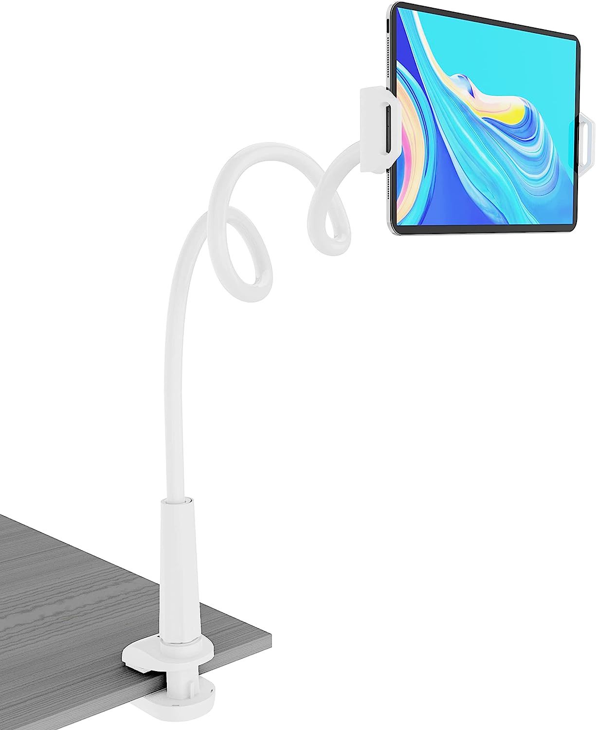 Tablet Stand Holder, Mount Holder Clip with Grip Flexible Long Arm Gooseneck Compatible with ipad... | Amazon (CA)