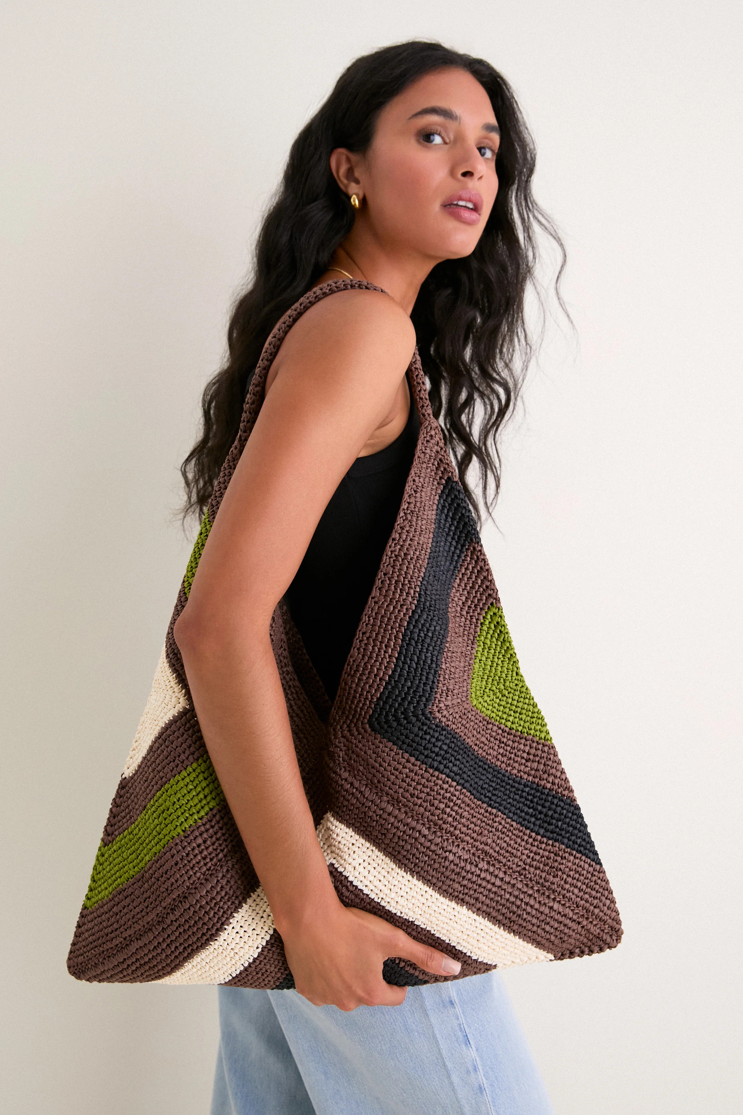 Chocolate and Meadow Sid Tote Bag | Tuckernuck (US)